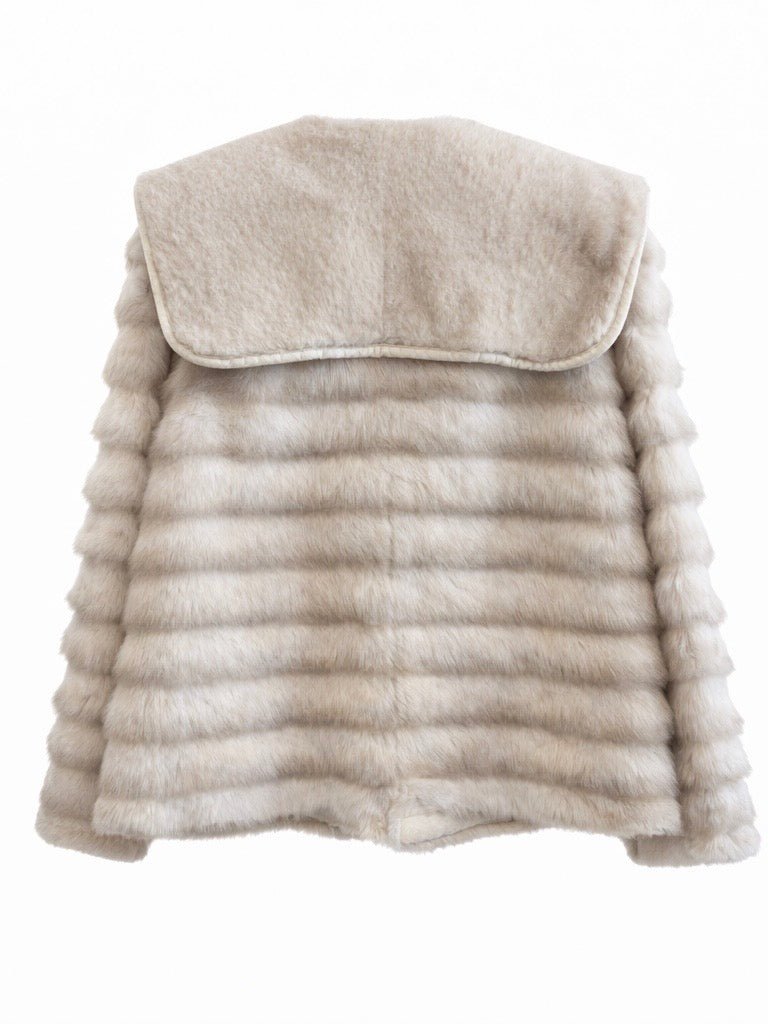 Eco Fur Luxury Offwhite