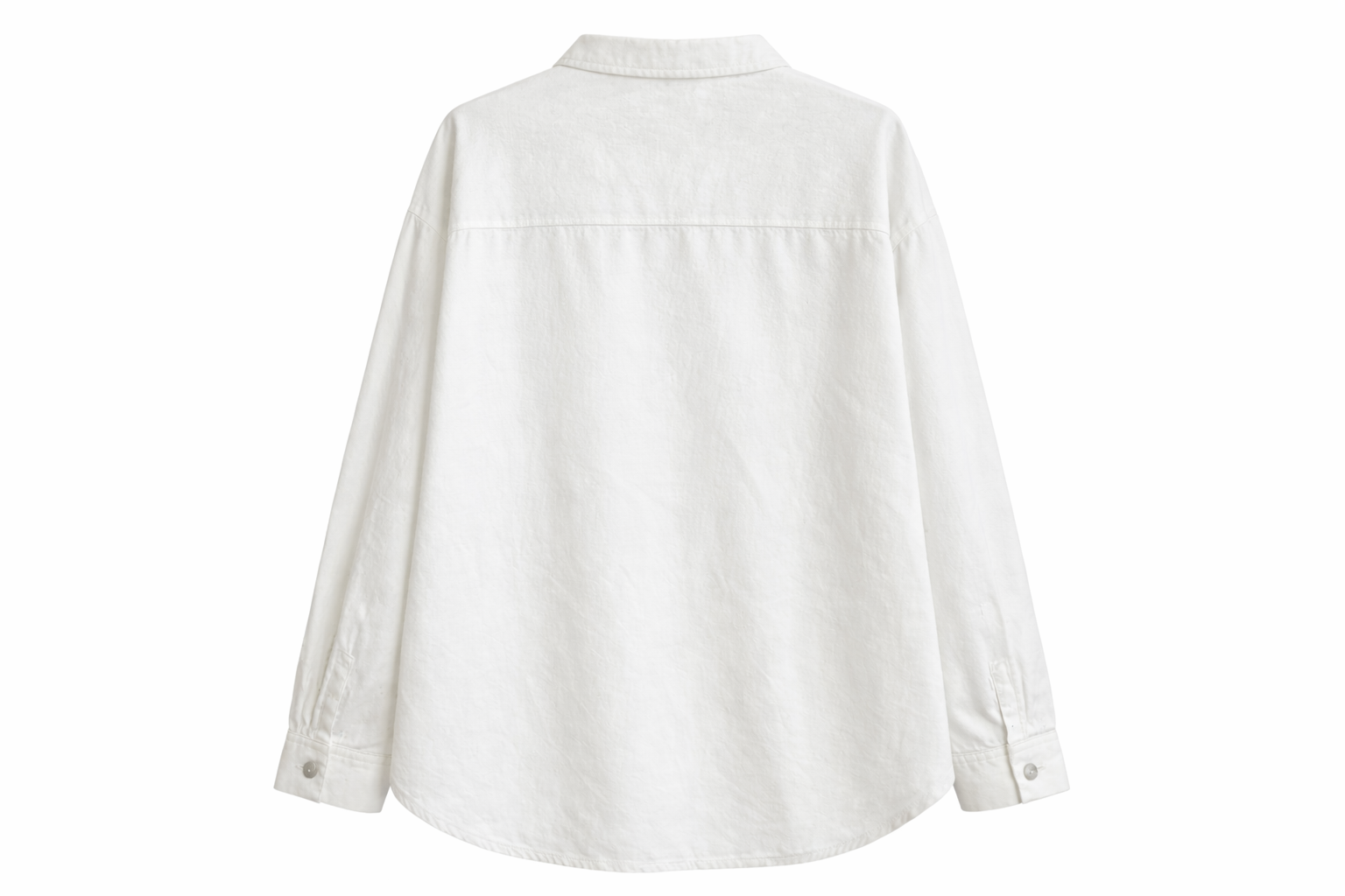 White Rhinestone Button-Up Shirt & Palazzo Pant Set