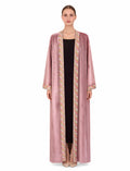Dusty Rose Velvet Luxe Abaya
