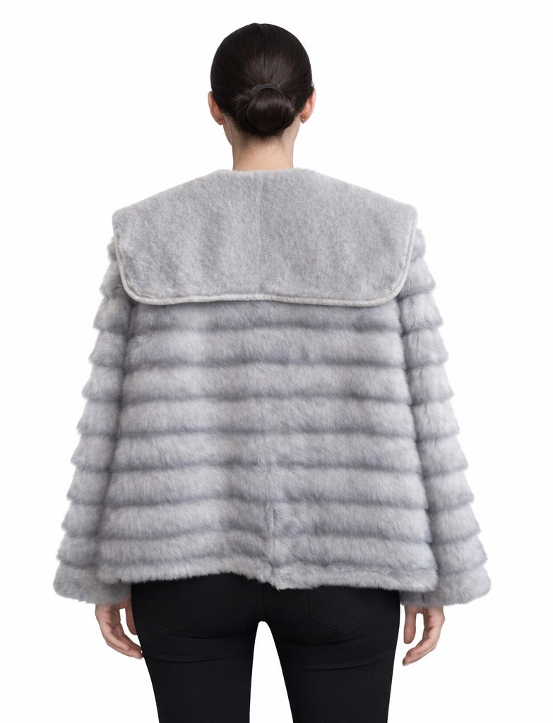Eco Fur Luxury Light Grey