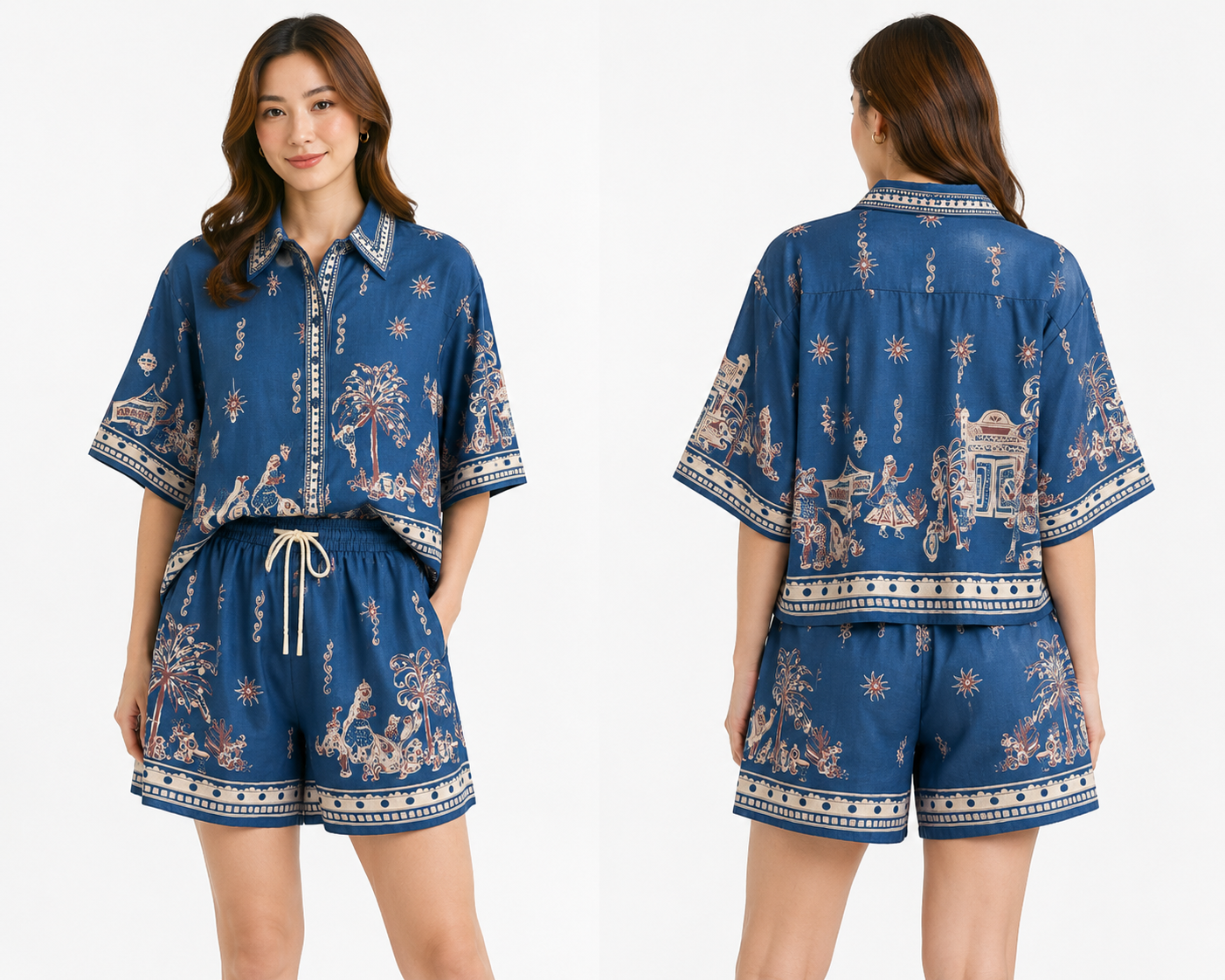 Vintage Inspired Resort Co-ord Set