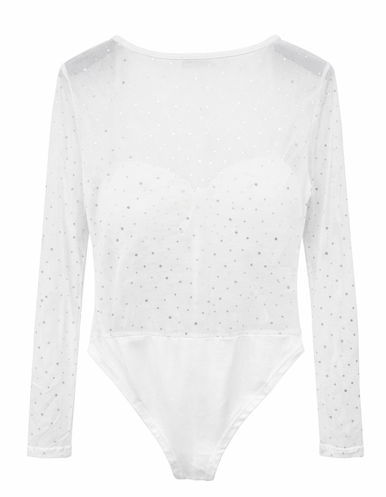White Sparkle Body