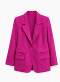 Fuchsia Tailored Blazer
