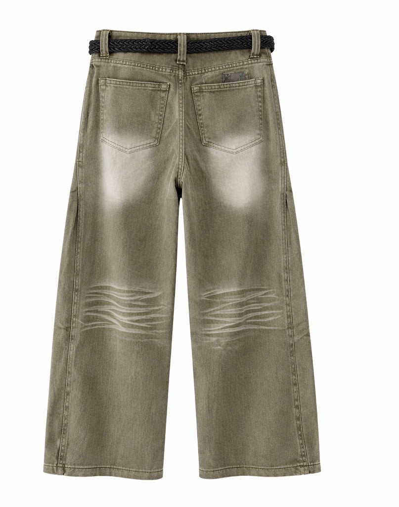 Stylish Jeans With Belt
