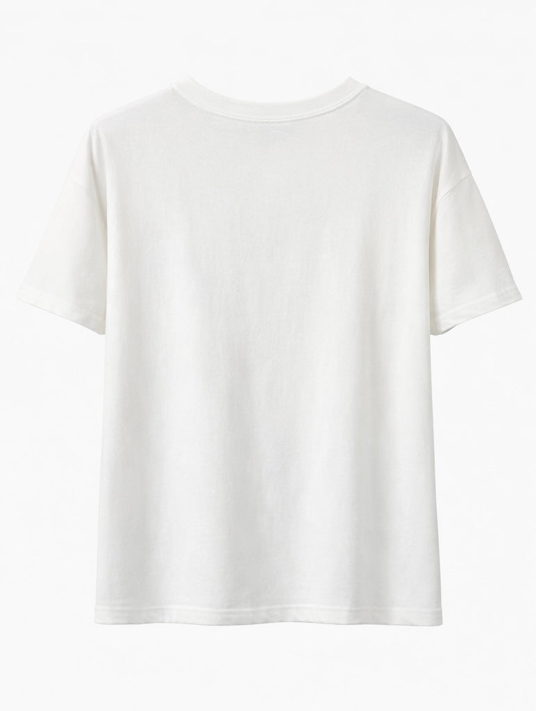 Playful Puppy Detail T-Shirt