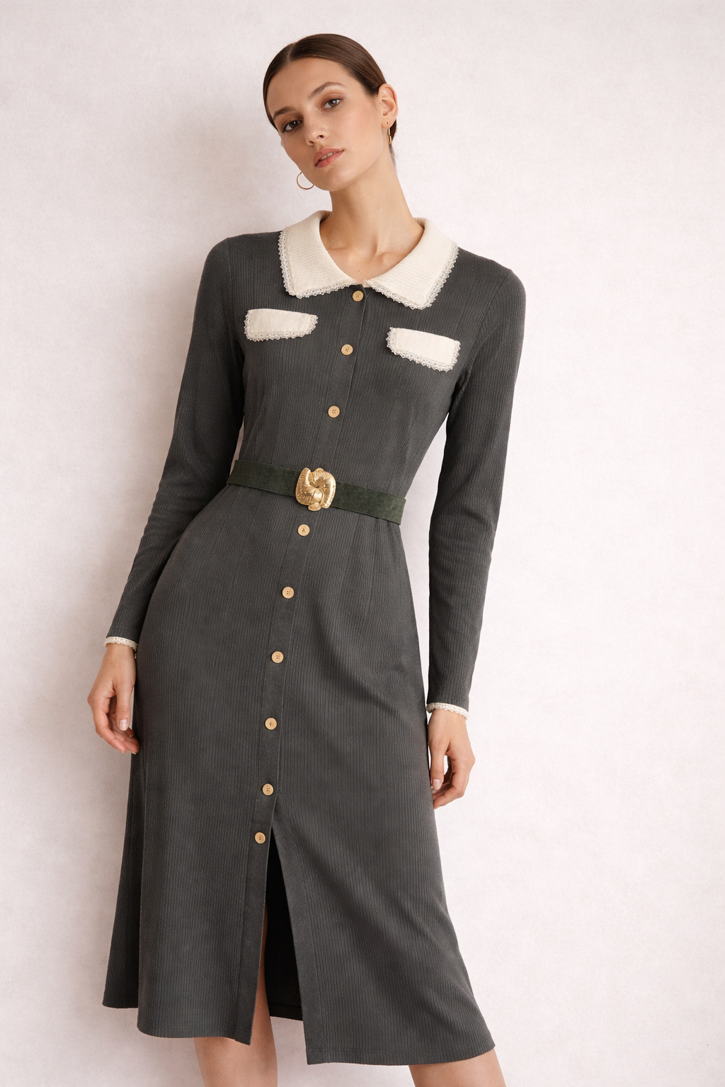 Candy Dress Mix Khaki