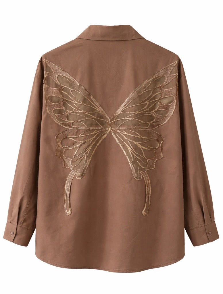 Butterfly Back Chemise Shirt