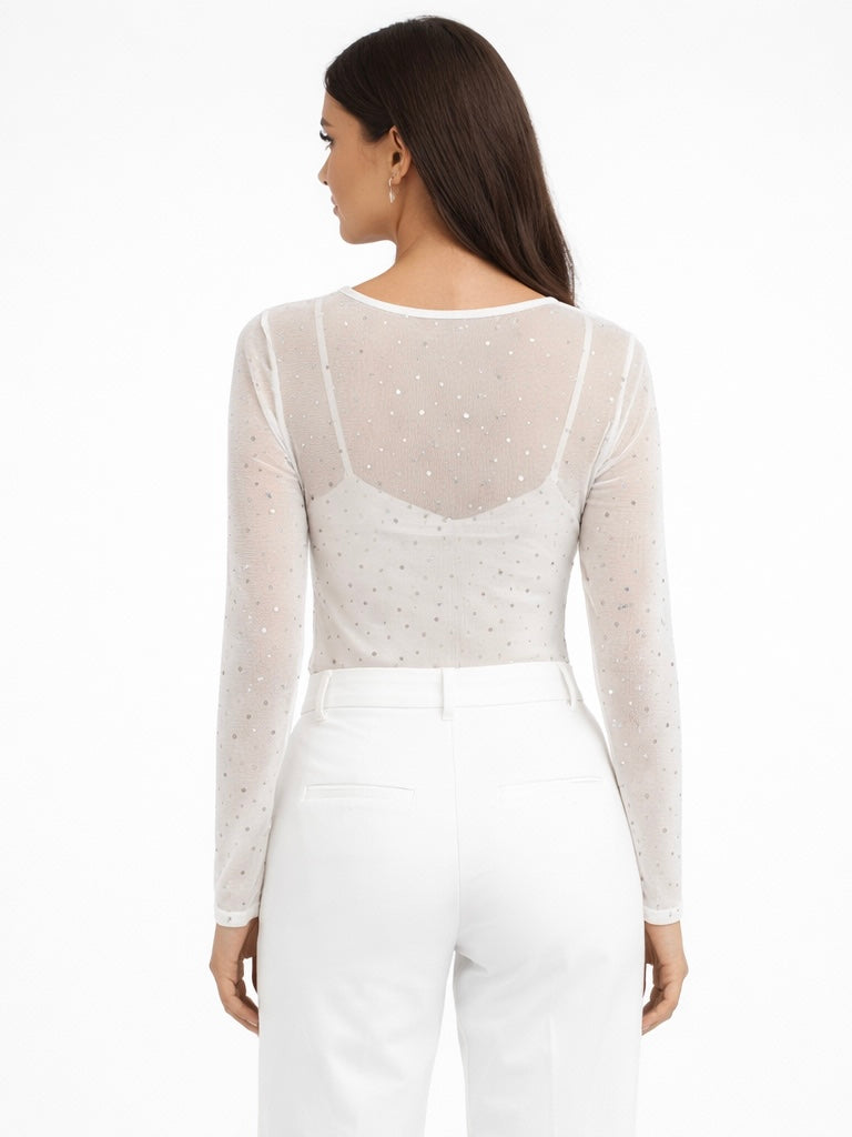 White Sparkle Body