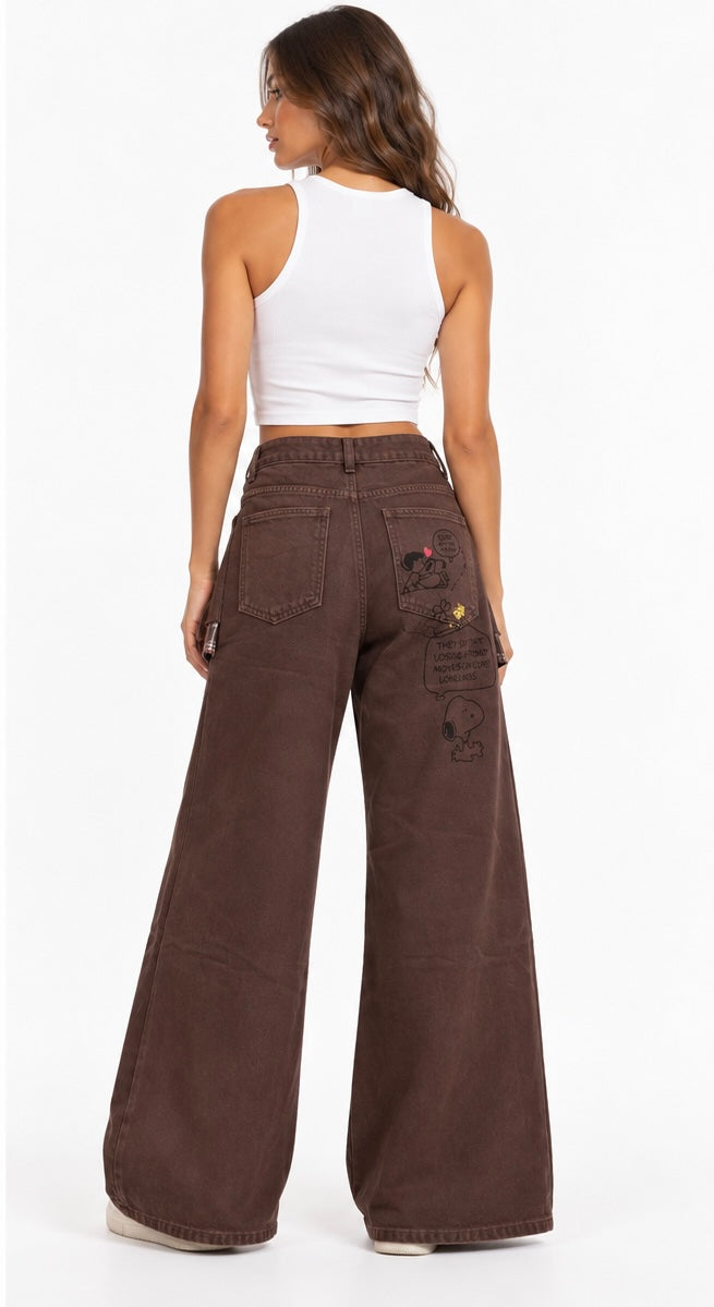Asymmetric Utility Cargo Jeans