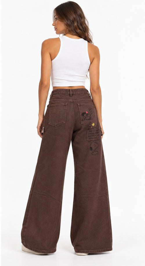 Asymmetric Utility Cargo Jeans