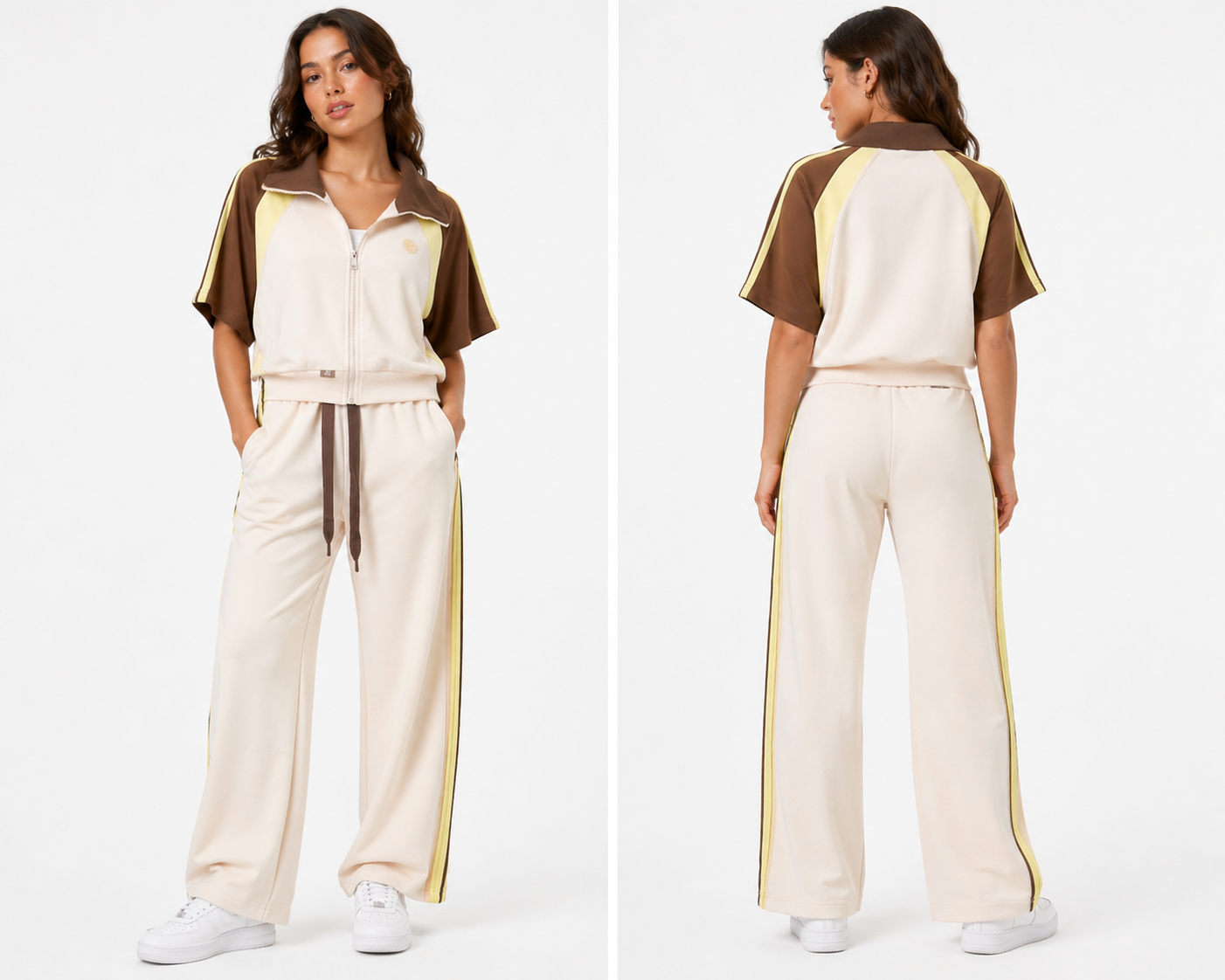 Yellow jogging set