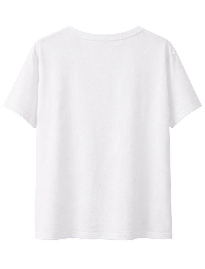 Safari Print Scarf Detail T-Shirt