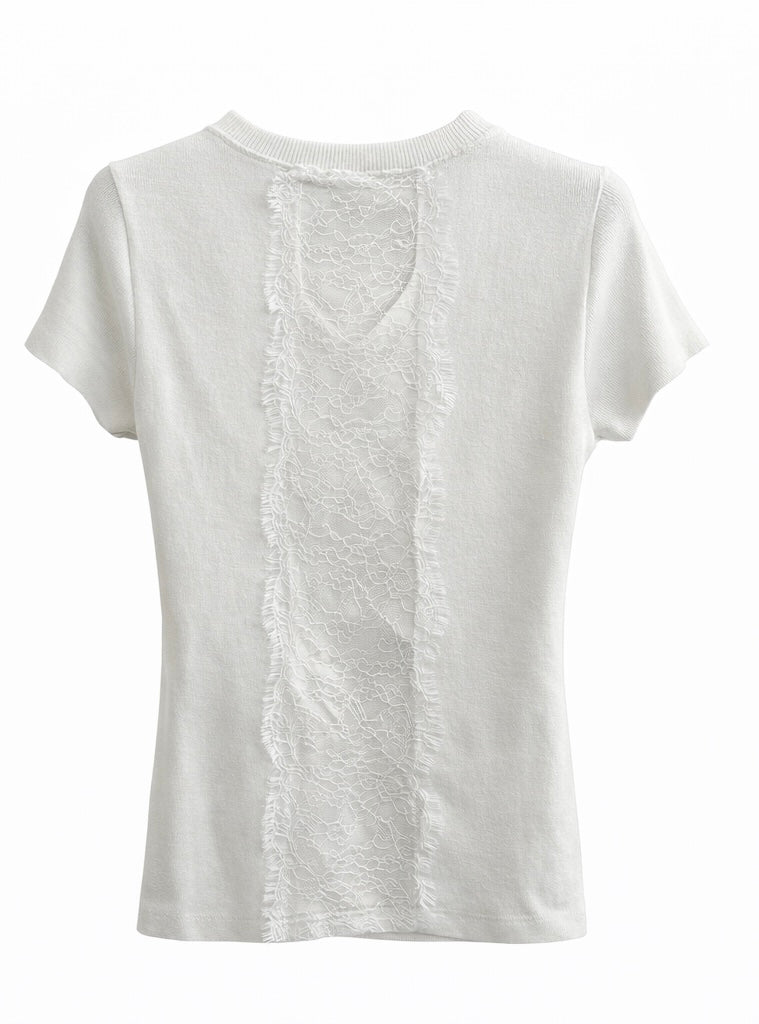 Charm Knit Top - Butter Yellow , light Blue , White , Black