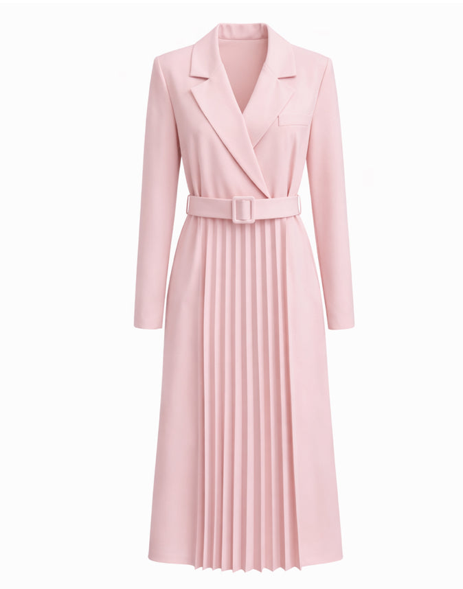 Blazer Pleated dress