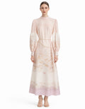 Statement Dress Silk Linen