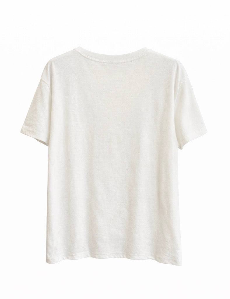 Sunday Tee shirt with scarf