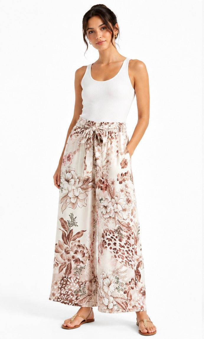 Blossom Breeze Wide Leg Pants