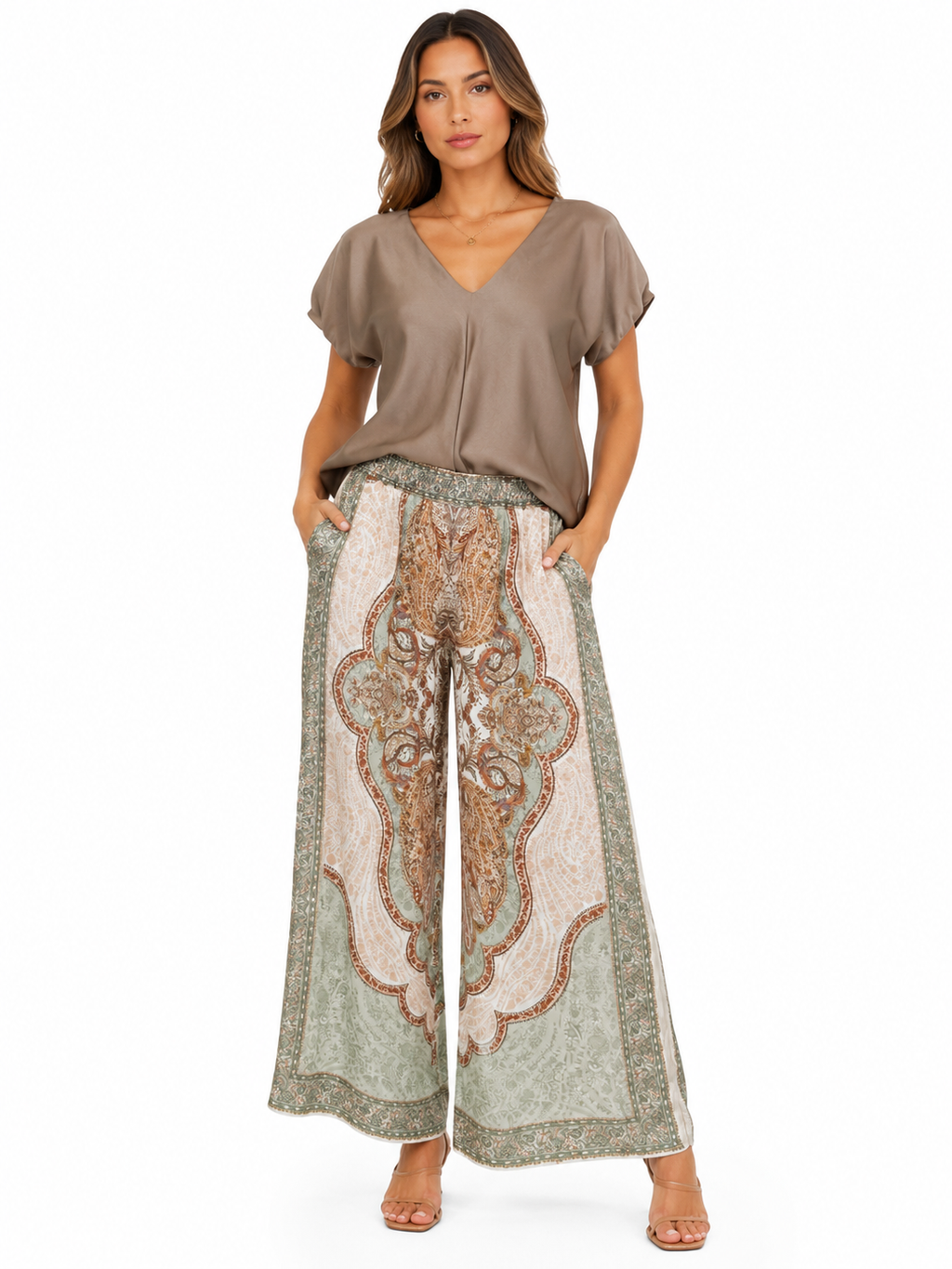 Breeze Co-Ord Set ( Brown , Bronze , Navy , beige )
