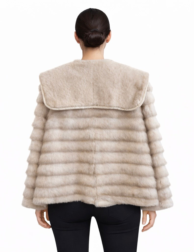 Eco Fur Luxury Offwhite