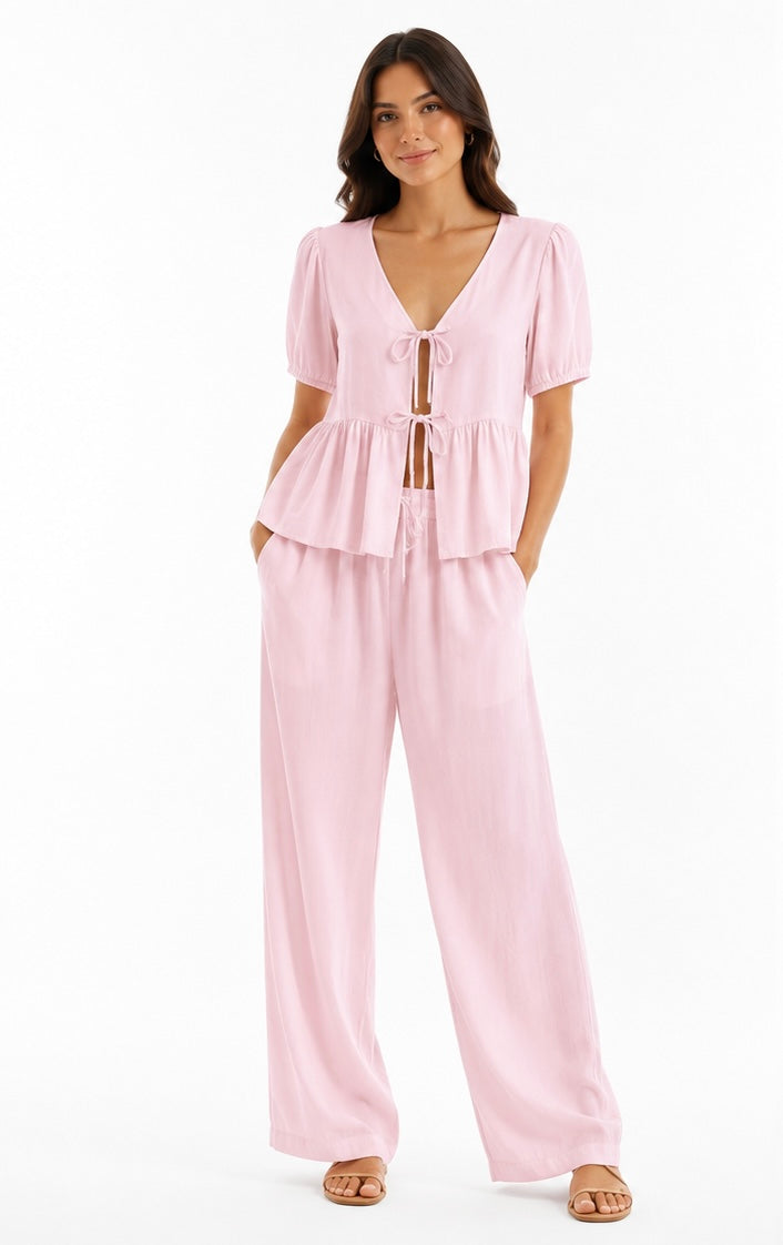 Luna Tie-Front Set
