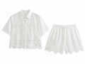 Set White Broderie