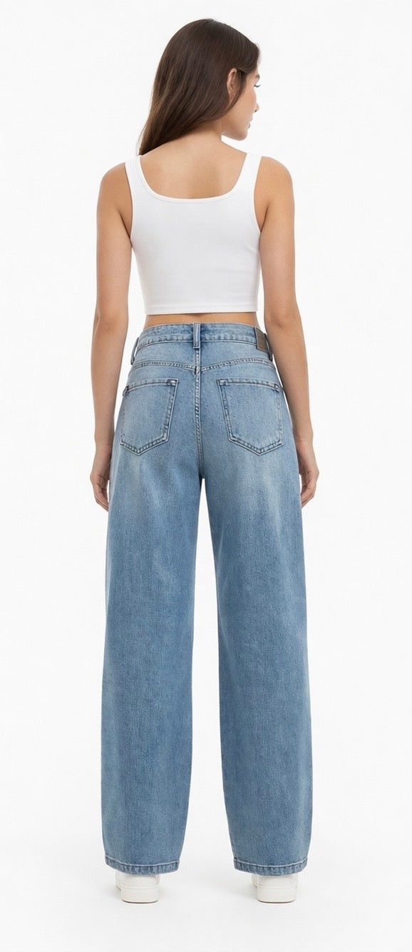 Cisor Baggy Balloon Denim Light Blue