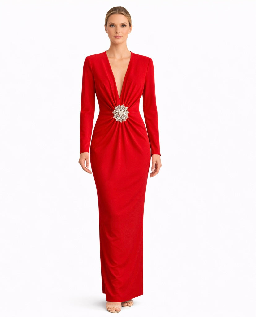 Signature Heart Hardware Midi Dress