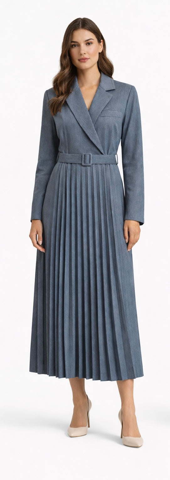 Blazer Pleated dress