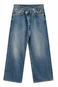 Women’s Wide Leg Blue Denim Jeans