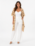 Linen white Pants