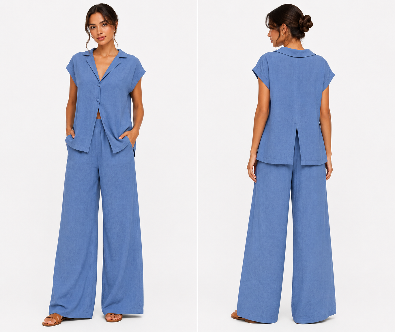Azure Breeze Two-Piece Set
