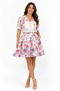 Watercolor Bloom Dress