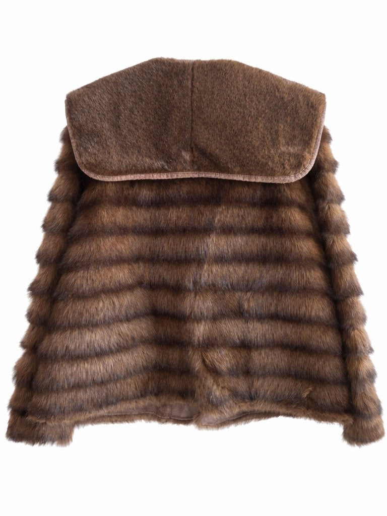 Eco Fur Luxury Brown