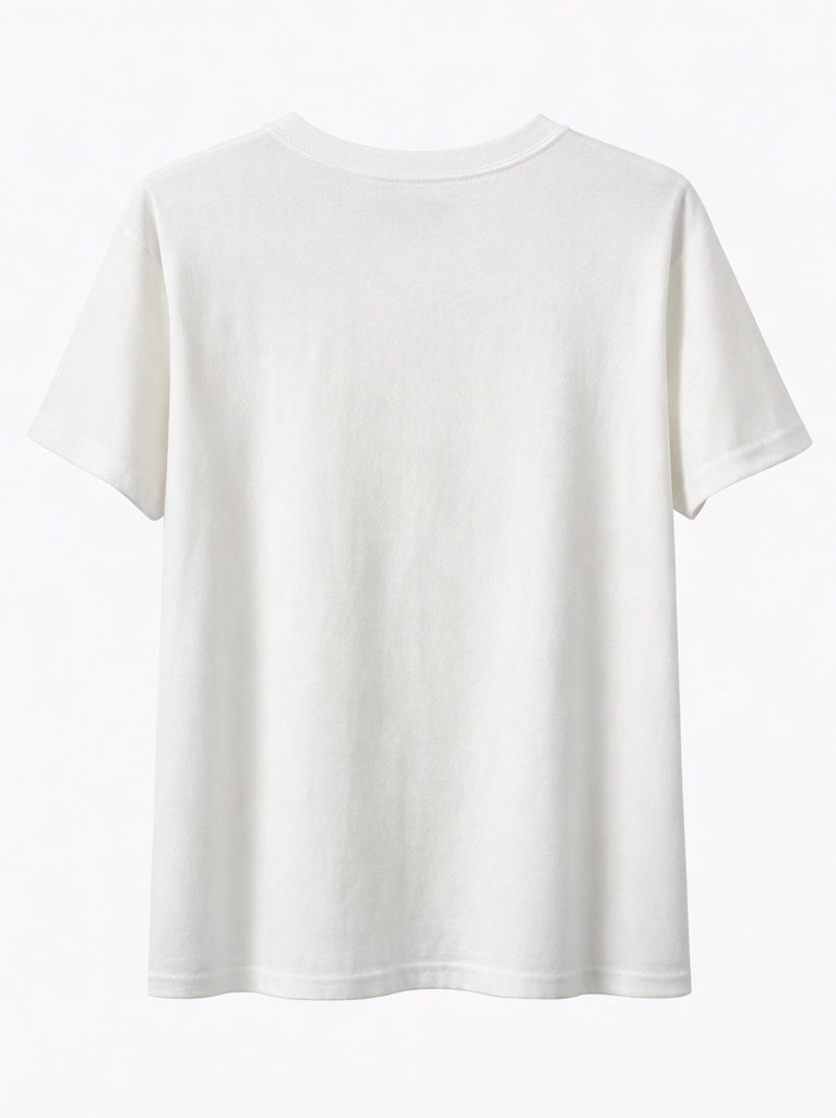 Asymmetric Stripe Panel T-Shirt