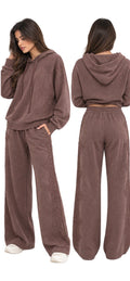 Lacework Lounge Set Brown