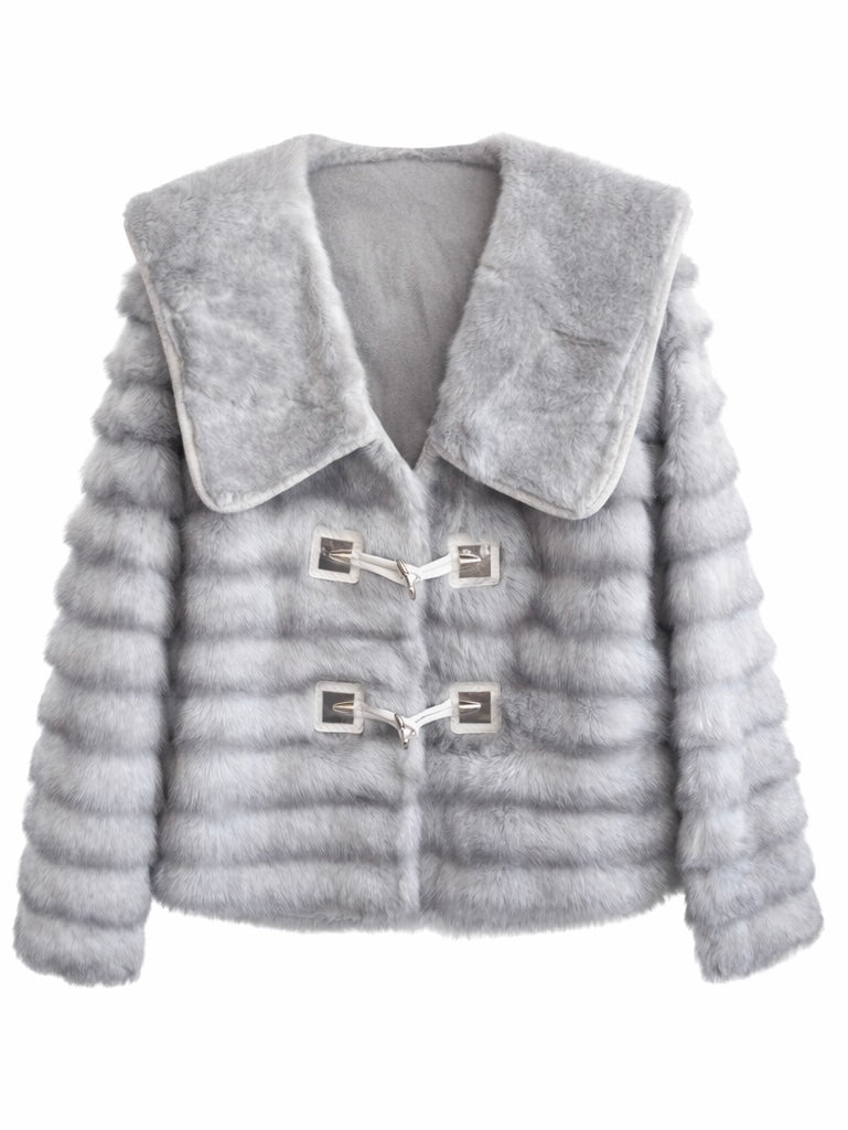 Eco Fur Luxury Light Grey