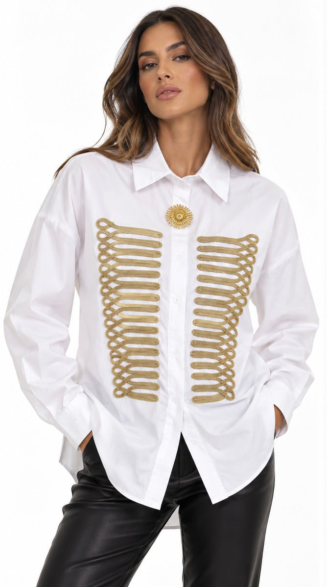 Napoleon Embroidered Shirt