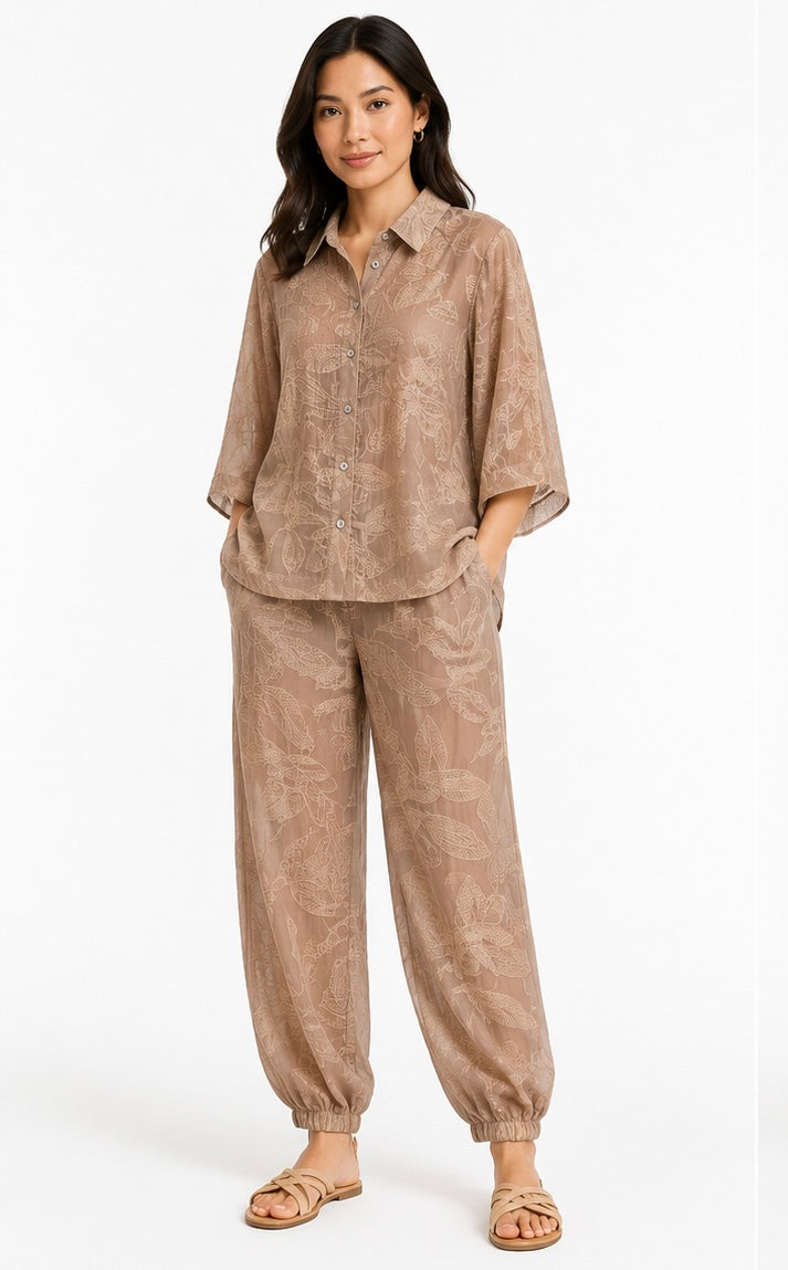Boho Luxe Embroidered Two-Piece