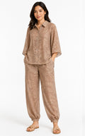 Boho Luxe Embroidered Two-Piece