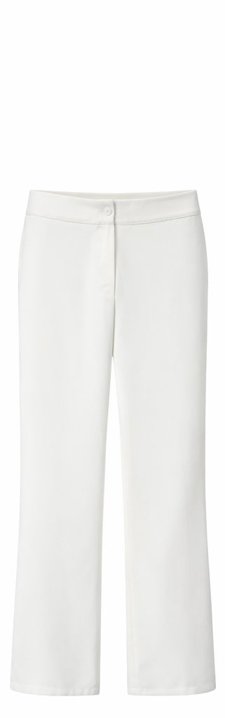 Women’s White Double-Breasted Blazer & Tailored Trouser Suit Set