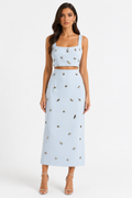 Mirage Embellished Set ( Blue , White , Black