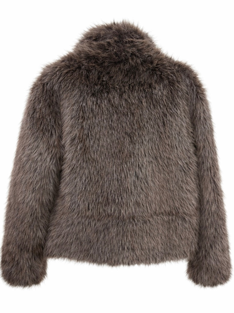Luxury Faux Fur Jacket