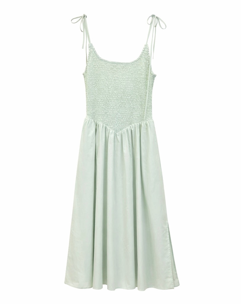 Candy  Essential Tie-Strap Midi Dress