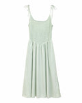 Candy  Essential Tie-Strap Midi Dress