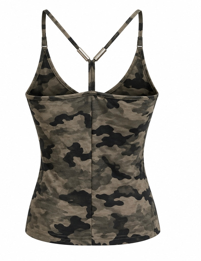 Leopard & Army Top