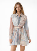 Stripes Dress  Multi Color