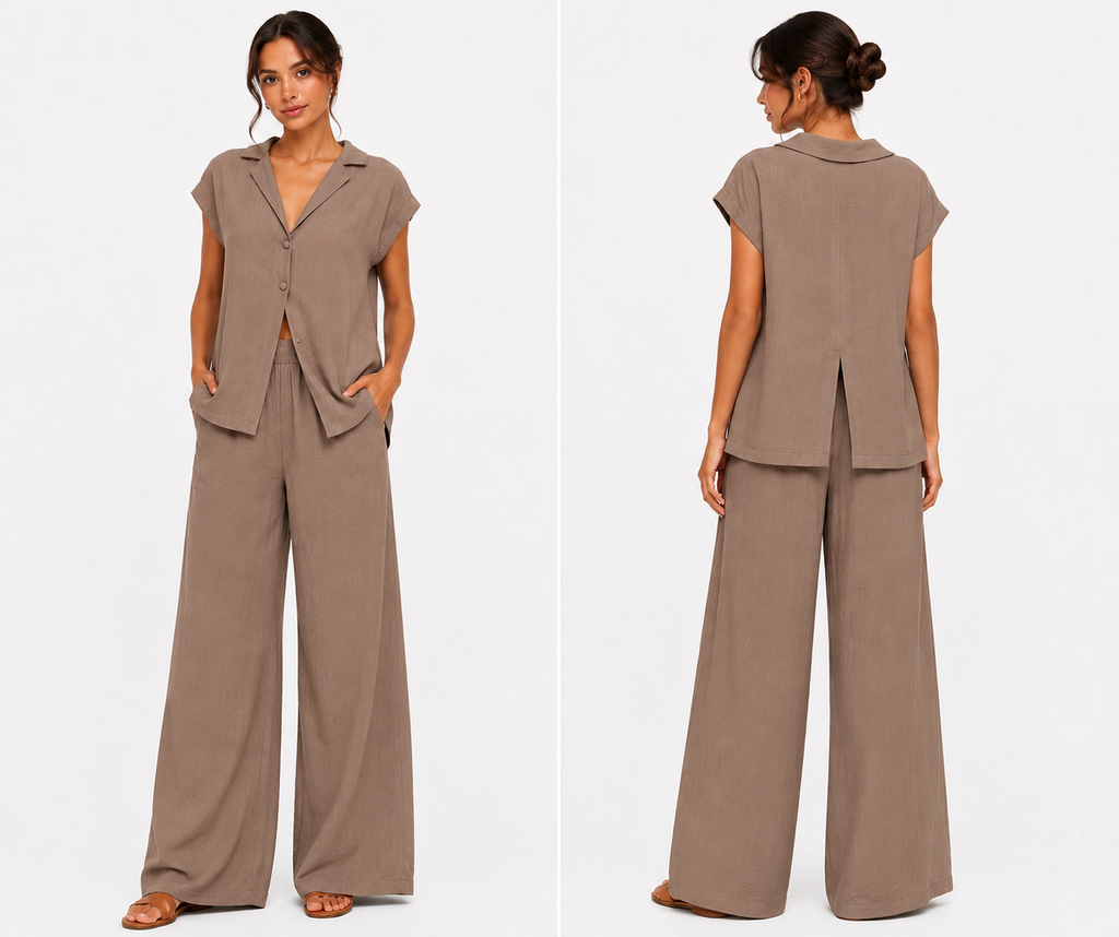 Azure Breeze Two-Piece Set