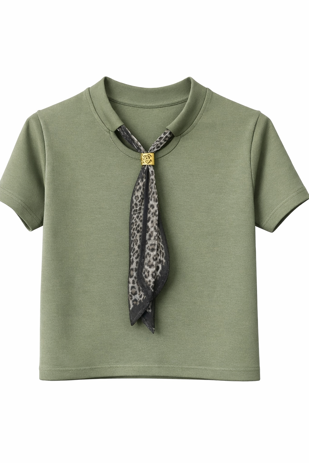 Minimal Luxe  Scarf Top