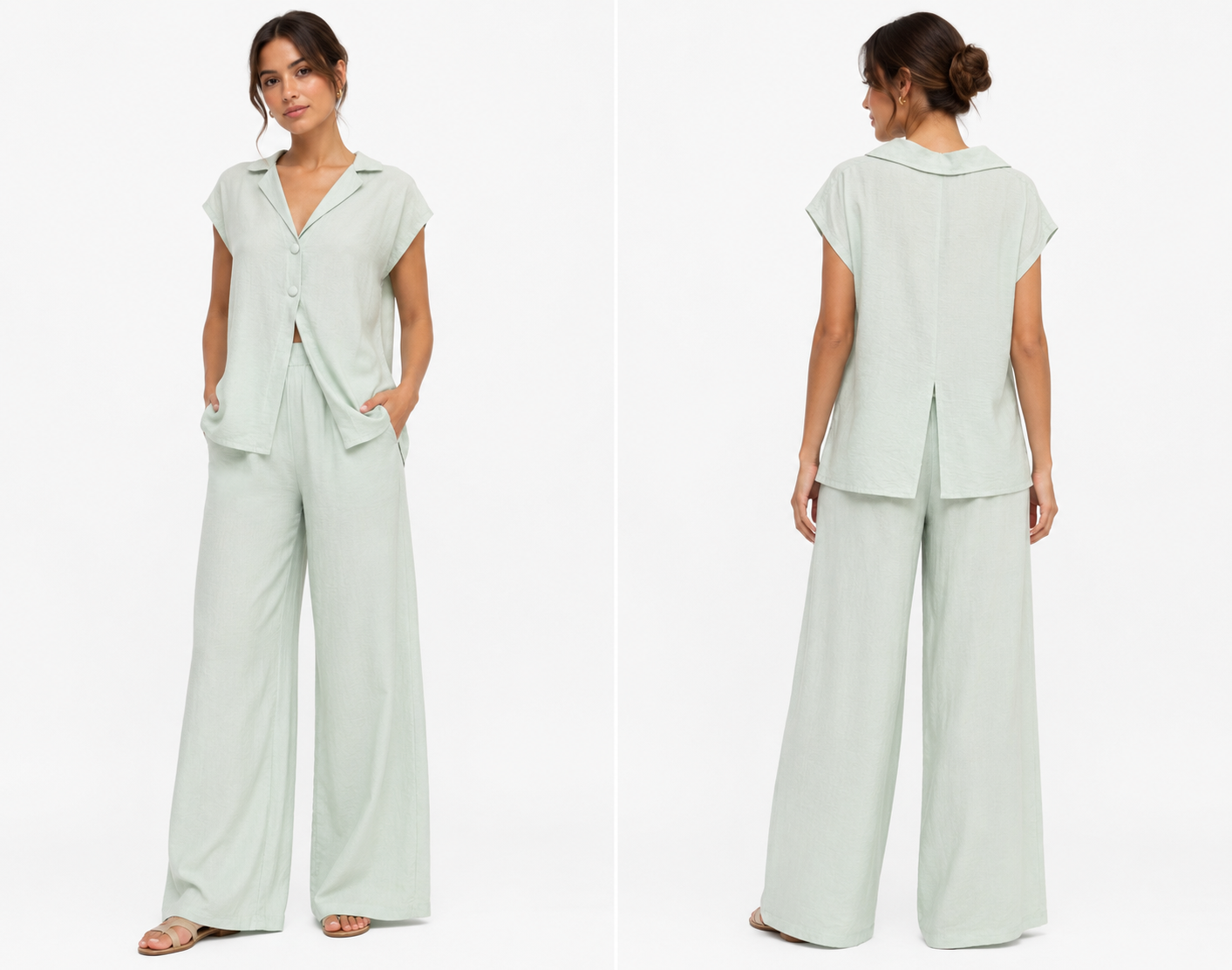 Azure Breeze Two-Piece Set