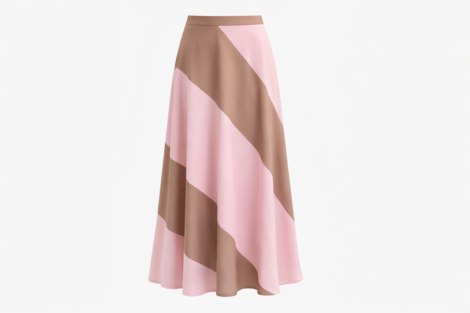 Set  Pink Beige Silk